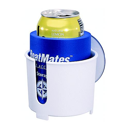Boatmates 21552 Drink Holder W/Cozy, White, 2/Pk - 93170 - 107-21552F1