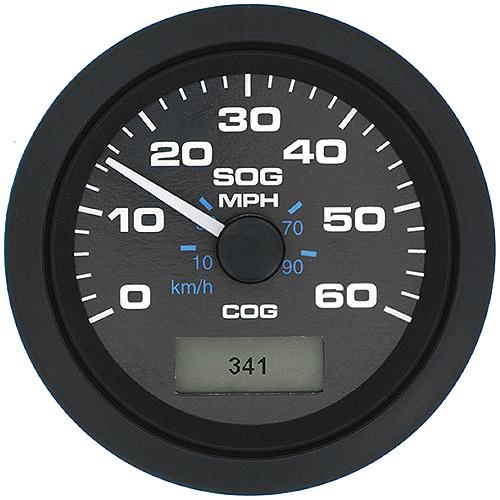 Premier Pro Black Domed 120 Mph Gps Speedometer - 781-627-120P - 11-781627120Pf1