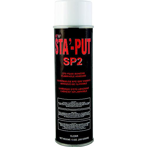 Sta'-Put 001Sp213Acc Staput Sp2 Spray Adhesive, Clear, 12 Oz. - 001-Sp213Acc - 112-001Sp213Accf1