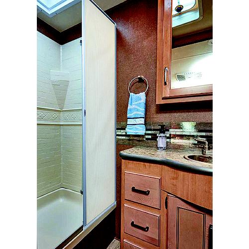 Ap Products 0153302 Slow-Roll Rv Shower Screen, 48