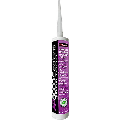 Ap 0173002 Products High Performance Adhesive Sealant, White, 10.3Oz - 017-3002 - 112-0173002F1