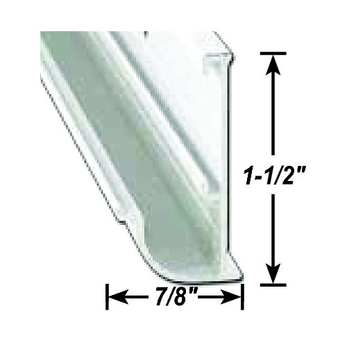 Gutter Rail Blk 8' @5 Rvx - 021-56202-8 - 112-021562028F1