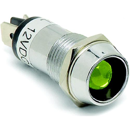 Cole Hersee Pl6Gbp 12V Pilot Light, Green Led - Pl-612-G-Bp - 12-Pl612Gbpf1