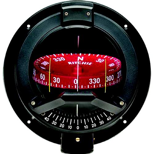 Navigator Compass, Bulkhead Mount, Combi Dial, Black - Bn-202 - 128-Bn202F1