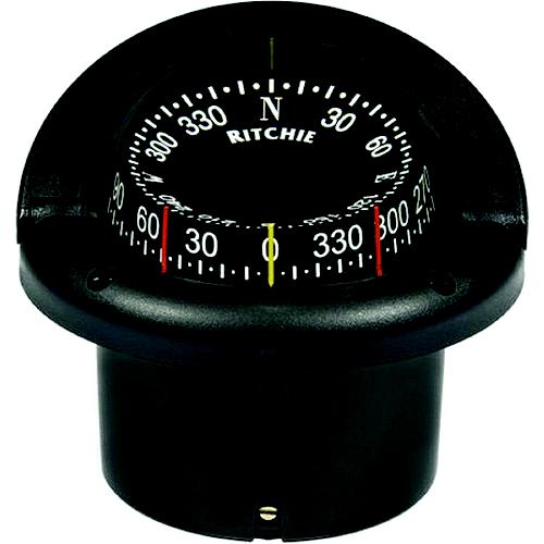 Helmsman Compass-Flush Mt., Combi Dial, Black - Hf743 - 128-Hf743F1