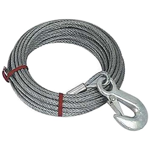 Powerwinch P7185400Aj Cable With Hook, 7/32