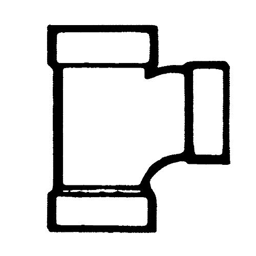 Sanitary Tee 3In Abs Bell Rv Rvx - 632153 - 135-632153F1