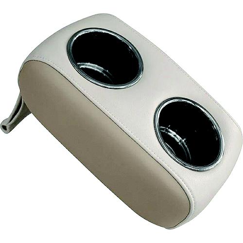 Dbl Drink Holder Plat/Mocha - 3059-1884 - 144-30591884F1