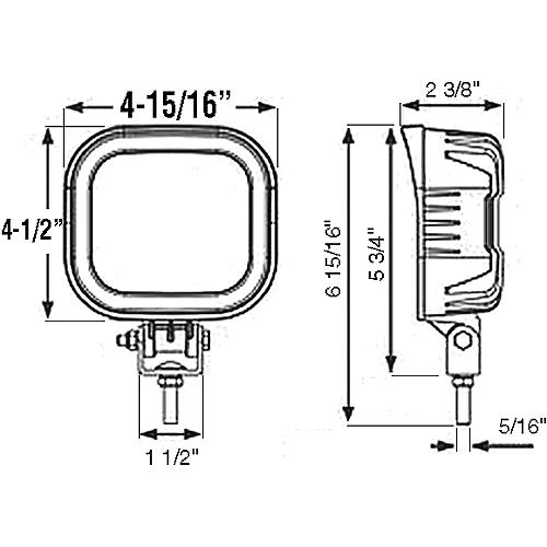Opti-Brite™ Led Work Floodlight - Tll150Fsl - 158-Tll150Fslf1