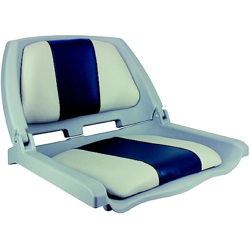 Springfield Traveler Seat, Gray Shell W/Blue & Gray Cushions - 1061121-C - 169-1061121Cf1