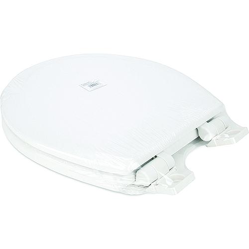 Camco 41726 Replacement Lid And Seat For Premium Ceramic Rv Toilet 41710, White - 41726 - 17-41726F1
