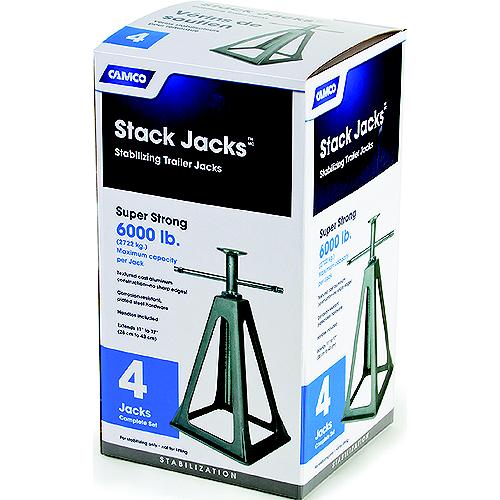 Camco 44560 Aluminum Jack Stands, 4/Pk - 44560 - 17-44560F1