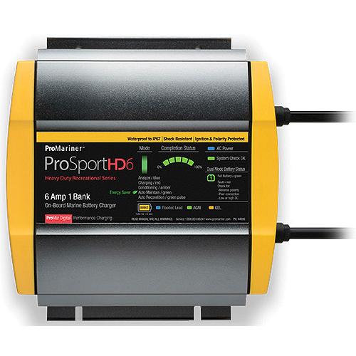 Promariner 44021 Prosporthd Series Usa Batttery Charger, 20 Amps, 3 Bank - 44021 - 175-44021F1