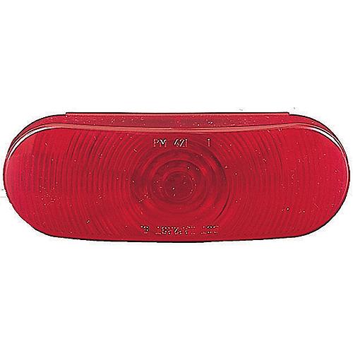Anderson Oval Stop/Turn/Tail Light Only - Red - E421R - 177-E421Rf1