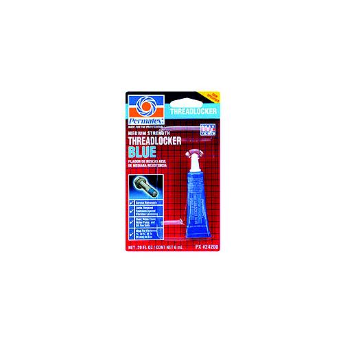 Permatex Ptx24200 Blue Removable Strength Threadlocker, 6 Ml. - 24209 - 180-Ptx24200F1