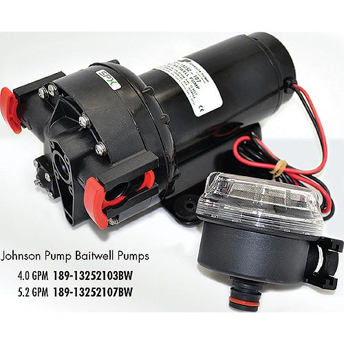 Aqua Jet Baitwell Pump, 4.0 Gpm - 10-13252-103-Bw - 189-1013252103Bwf1