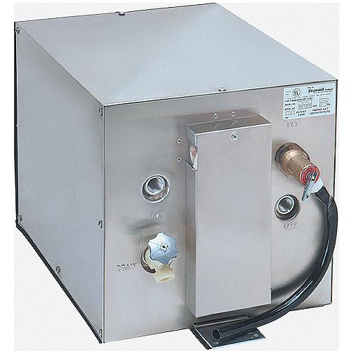 Seaward S600 120V Ac 6 Gallon Water Heater With Rear Heat Exchanger, Galvanized Steel Exterior - S600 - 698-S600F1
