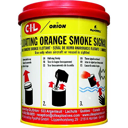 Orange Floating Smoke Signal - 801 - 191-801F1