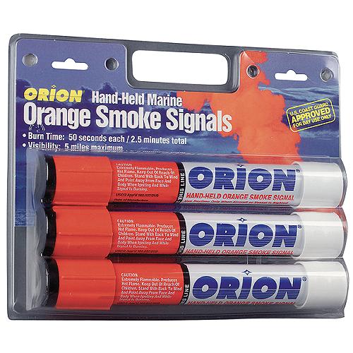 Hand Held Orange Smoke, 3/Pk - 958 - 191-958F1