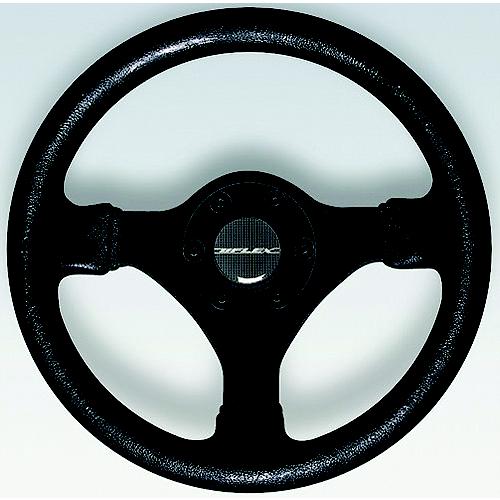 Uflex Soft Touch Steering Wheel, Black - V45 - 216-V45F1