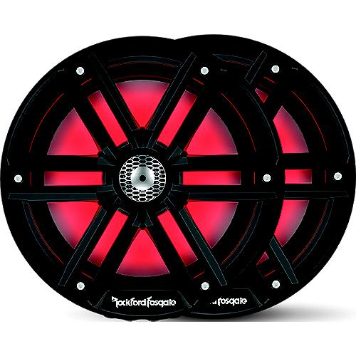 Rockford Fosgate M28B Color Optix™ Marine 2-Way Speakers, 8
