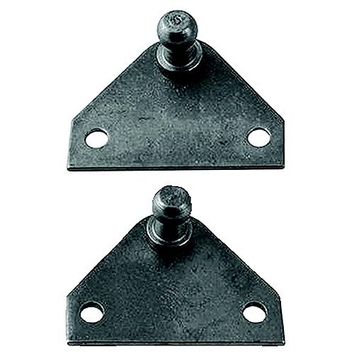 Attwood Flat Gas Spring Mounting Bracket Ball Pem Forward 2 Holes Stainless Steel - Sl40Ssp3-7 - 23-Sl40Ssp37F1