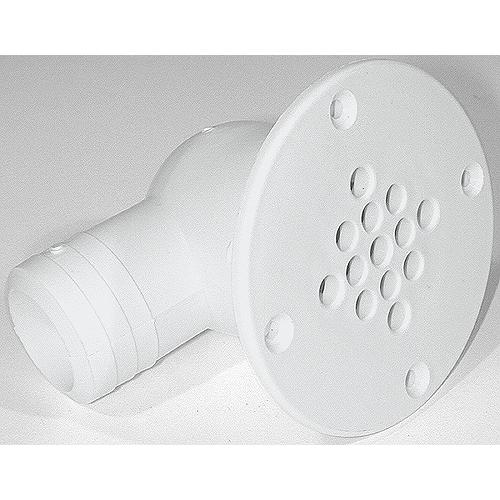 T-H Marine Cockpit Scupper Drain 90 Degree Outlet 1-1/2