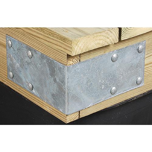 Tie Down Engineering Dock Hardware - Outside Corner End - 26428 - 241-26428F1