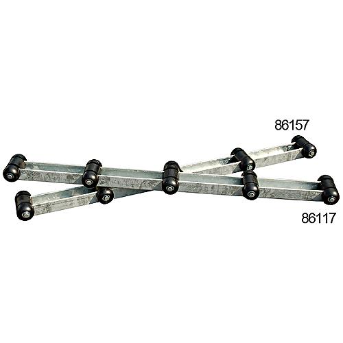 Tie Down Engineering Galvanized Roller Bunk - Sold As Pair - 86117 - 241-86117F1