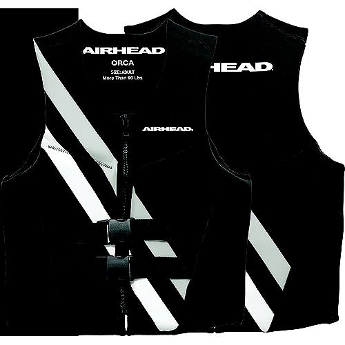 Airhead 1007508Bbk Orca Neolite Kwik-Dry Life Vest, S, Black/White - 10075-08-B-Bk - 253-1007508Bbkf1