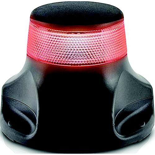 Hella 980910521 Naviled 360 -All Round Navigation Light, Black W/Red Leds - 980910521 - 265-980910521F1
