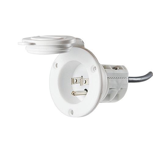 Minn Kota 1865110 Ac Power Port, White - 1865110 - 27-1865110F1