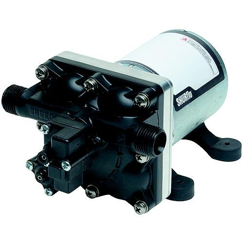 Shurflo 4028100E54 Revolution Self-Priming 2.3 Gpm 50 Psi 12V Fresh Water Rv Pump - 4.0281E+60 - 275-4028100E54F1