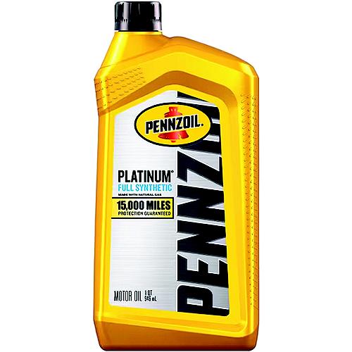 Pennzoil 550046127 Platinum Full Synthetic, 0W-20, 5 Quart - 550046127 - 285-550046127F1