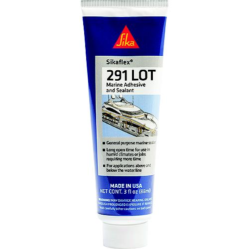 Sikaflex® 610565 291 Lot Marine Polyurethane Adhesive/Sealant, Black, 3 Oz. Tube - 610565 - 884-610565F1