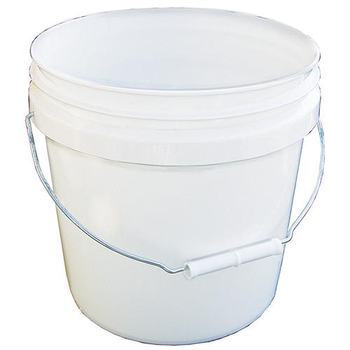 2 Gal. Plastic Industrial Pail, White - 1000572 - 320-1000572F1