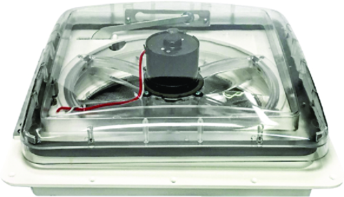 Heng'S Sv0113G4 Zephyr Hi-Performance Clear Rv Roof Vent W/Rain Sensor - Sv0113-G4 - 634-Sv0113G4F1