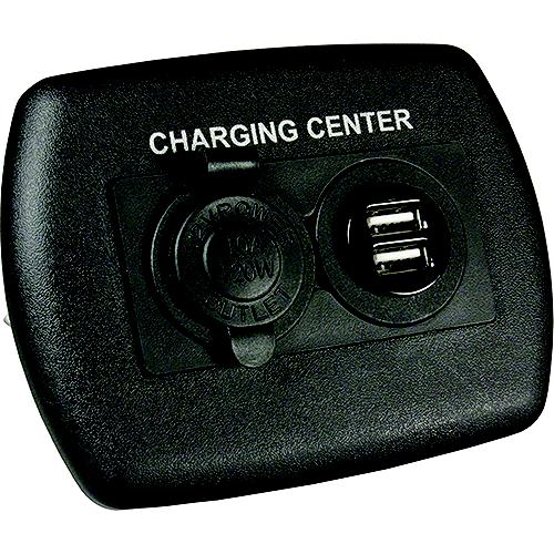 Jr Products Rv 12V/Usb Charging Center - 15095 - 342-15095F1