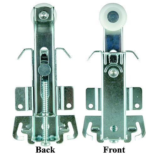 Jr Products 20575 Top Wardrobe Door Hanger For Rv Mirrored Closet Doors - 20575 - 342-20575F1