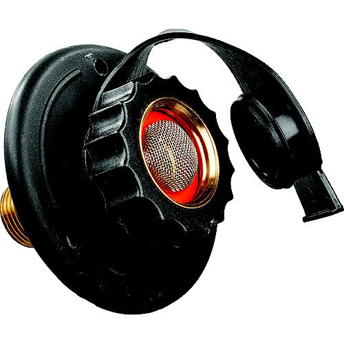 Jr Products 62265 Black Plastic Rv City Water Flange - 62265 - 342-62265F1