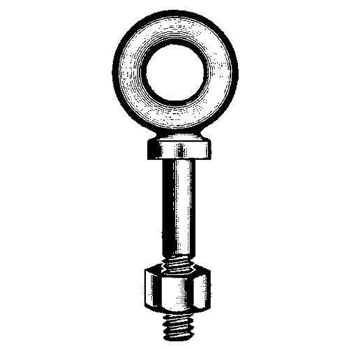 Shoulder Eyebolt, Galvanized - 84390 - 343-084390F1