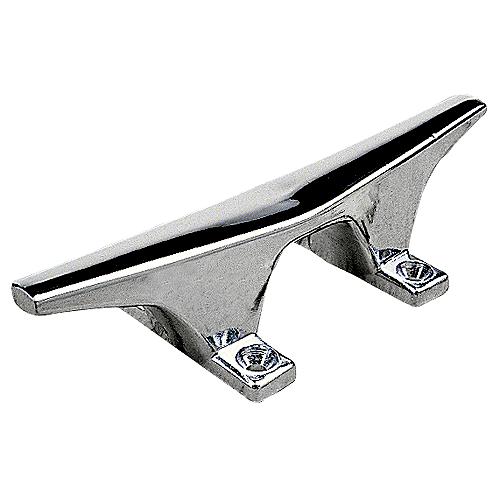 Sea-Dog 0441041 4-Hole Cleat, Chrome Zinc, 4-1/2