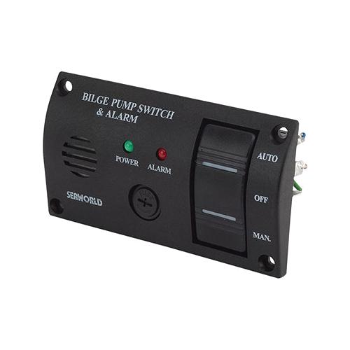Seadog Bilge Water Alarm Panel W/Pump Switch - 423035-1 - 354-4230351F1