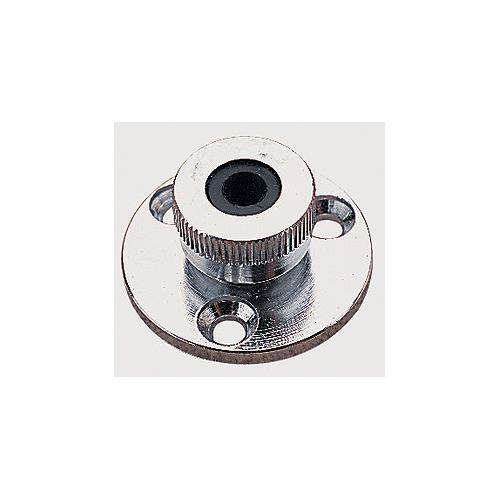 Chrome Brass Cable Outlet, 5/16