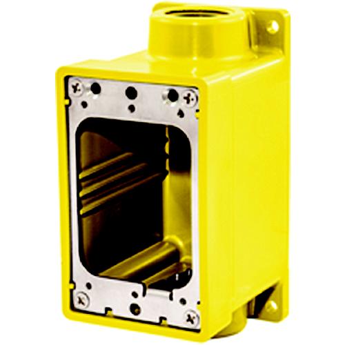 Thermoplastic Fd Box, Yellow - Hbl60Cm83A - 36-Hbl60Cm83Af1