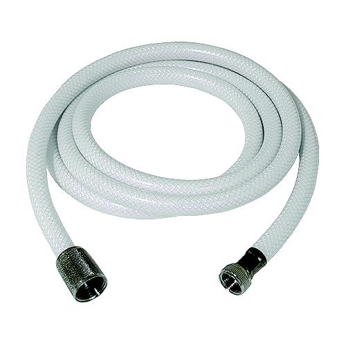 Scandvik 10290 6' White Nylon Hose For Straight Sprayer Handles - 10290 - 390-10290F1