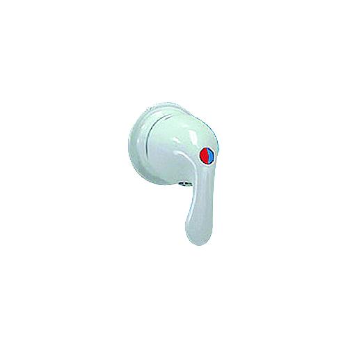 Scandvik 10615P Compact Shower Mixer, White Powder Coated - 10615P - 390-10615Pf1