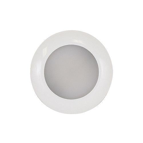 Scandvik 41672P S3 Surface Mount Led Downlight W/White Bezel, Cool White / Blue - 41672P - 390-41672Pf1