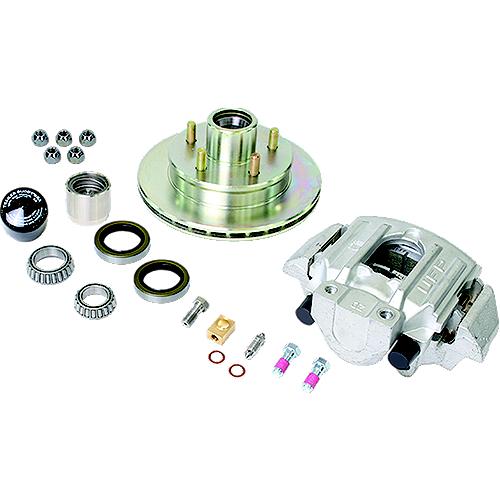 Ufp Zinc+ Hub, Zinc+ Ventilated Rotor And Aluminum Caliper Kit - K71-078-05 - 445-K7107805F1