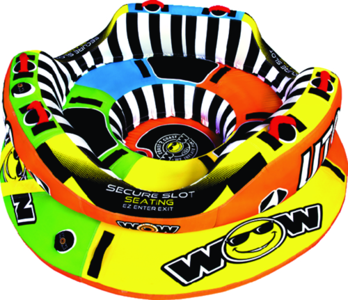 Wow 191080 Uto Excalibur Cockpit Towable, 1-3 Riders - 19-1080 - 742-191080F1